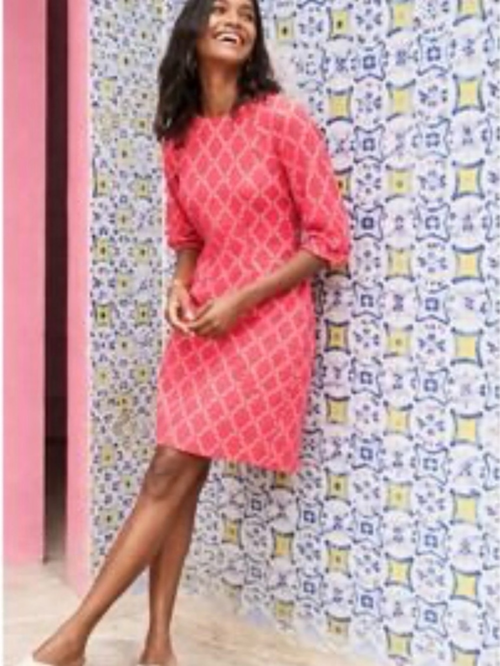 Boden 100% Linen Dress